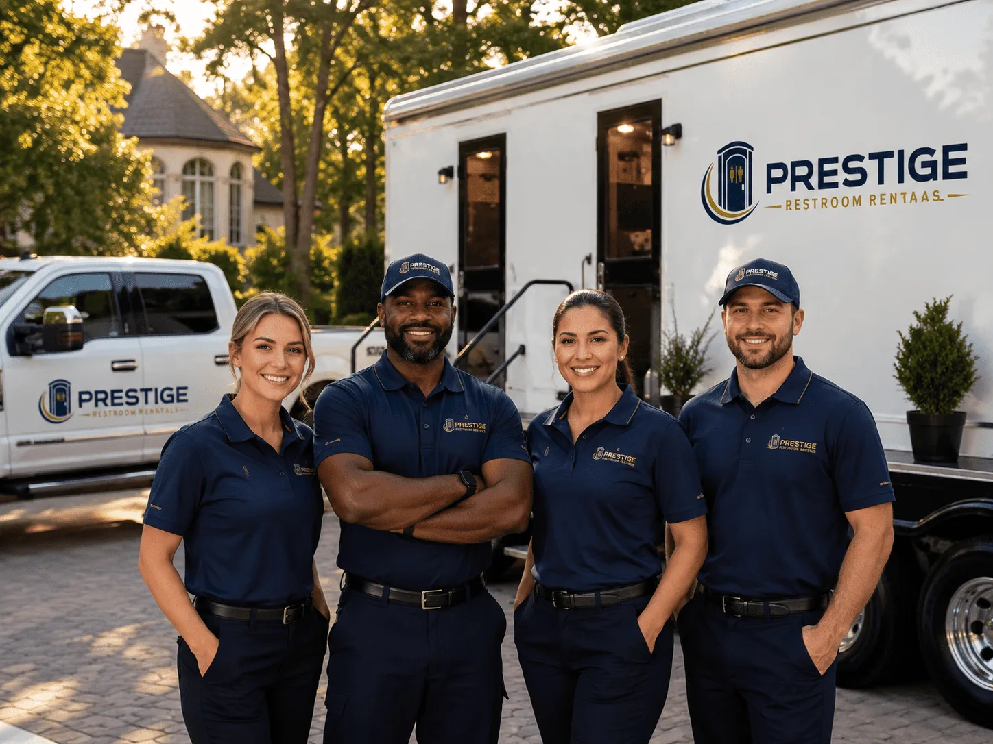 Trusted Luxury Portable Restrooms company in Linden, IN